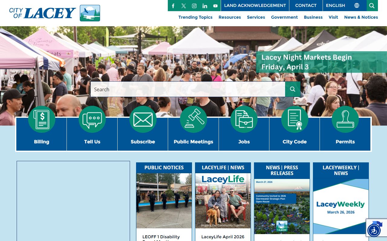 Lacey Washington criminal court records