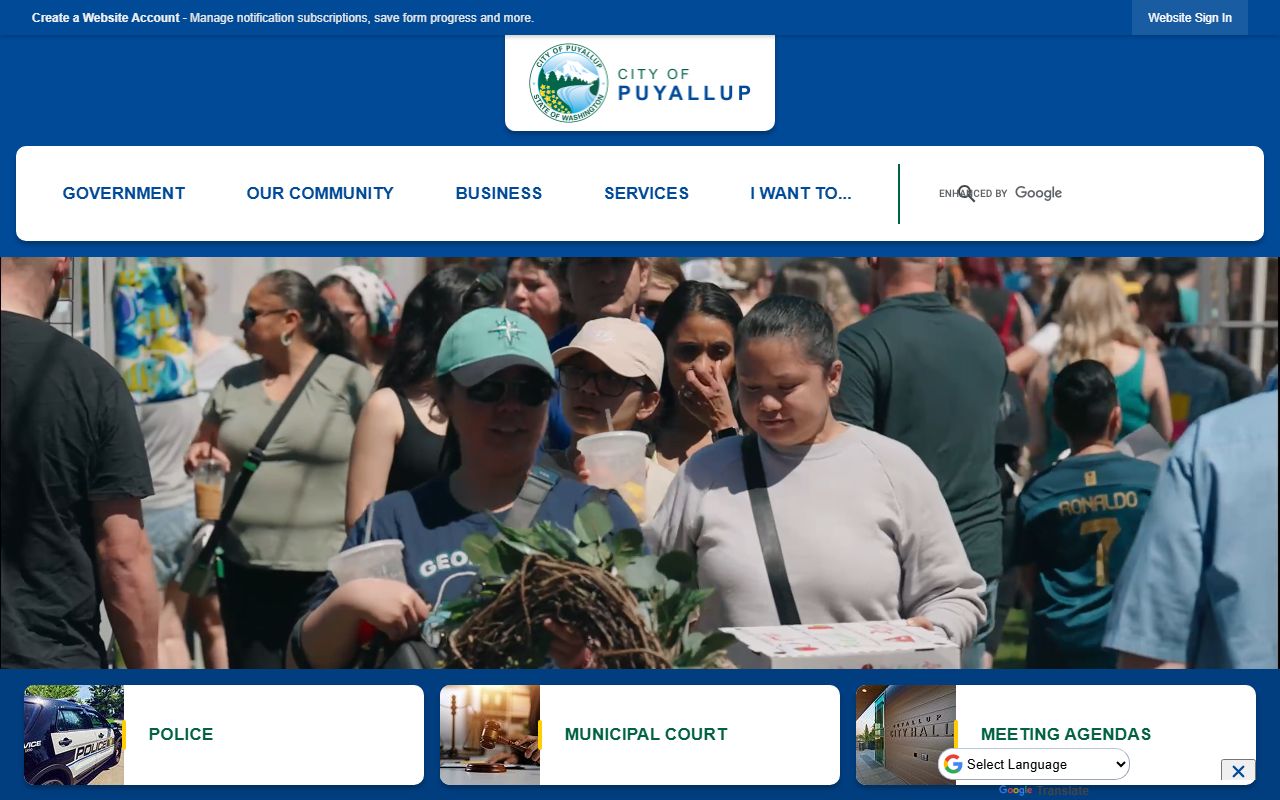 Puyallup Washington criminal court records