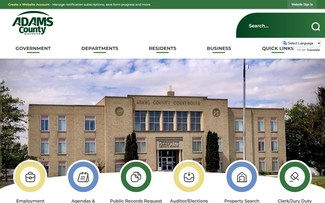 Adams County criminal court records Superior Court website
