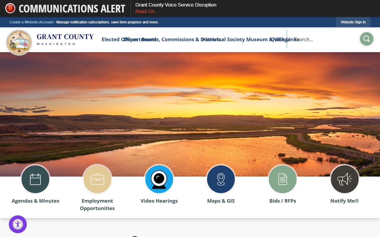 Grant County criminal court records Superior Court website