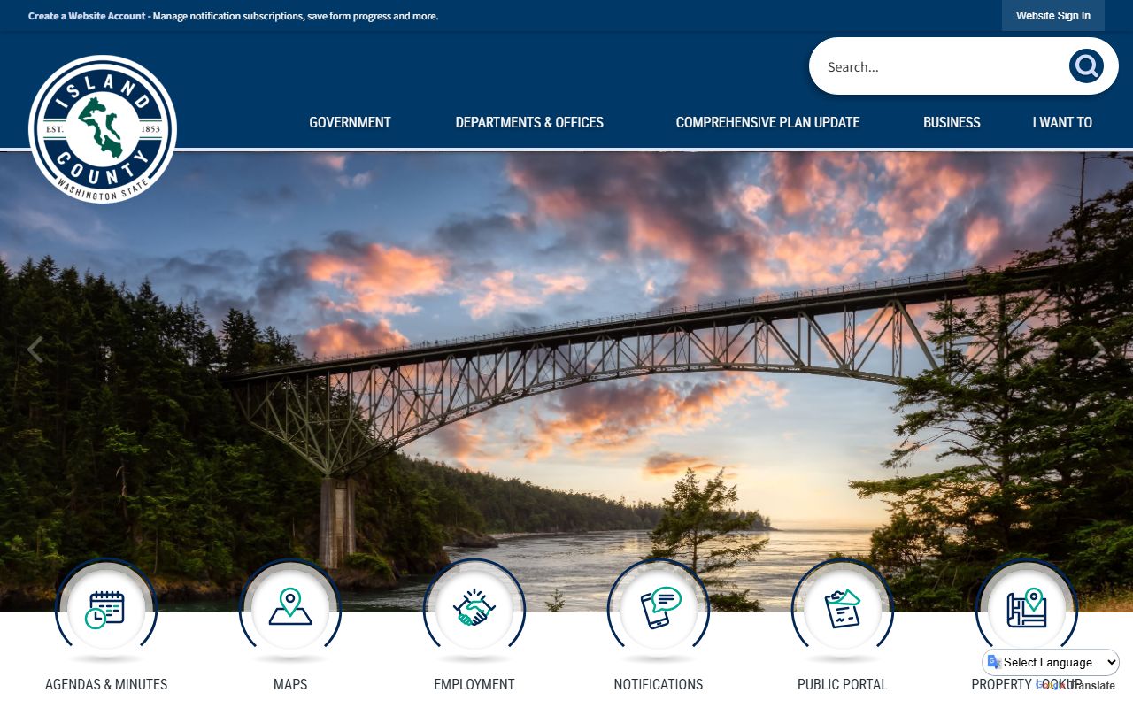 Island County criminal court records Superior Court website