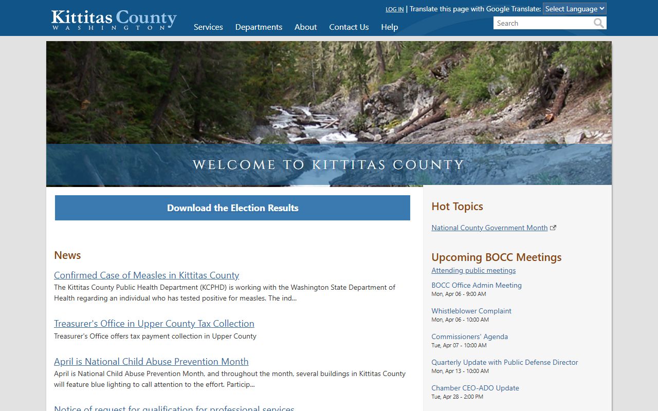 Kittitas County criminal court records Superior Court website