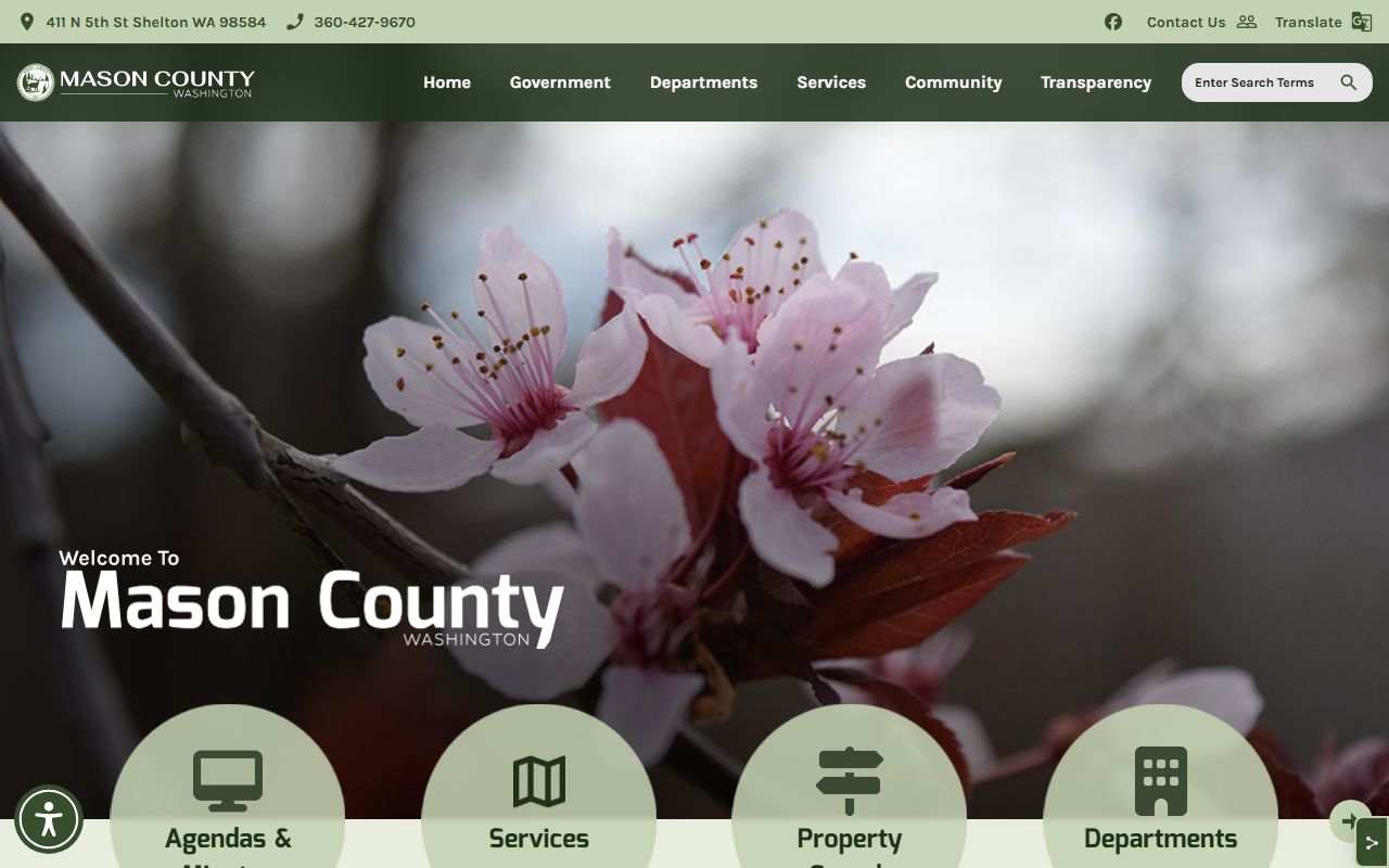 Mason County criminal court records Superior Court website