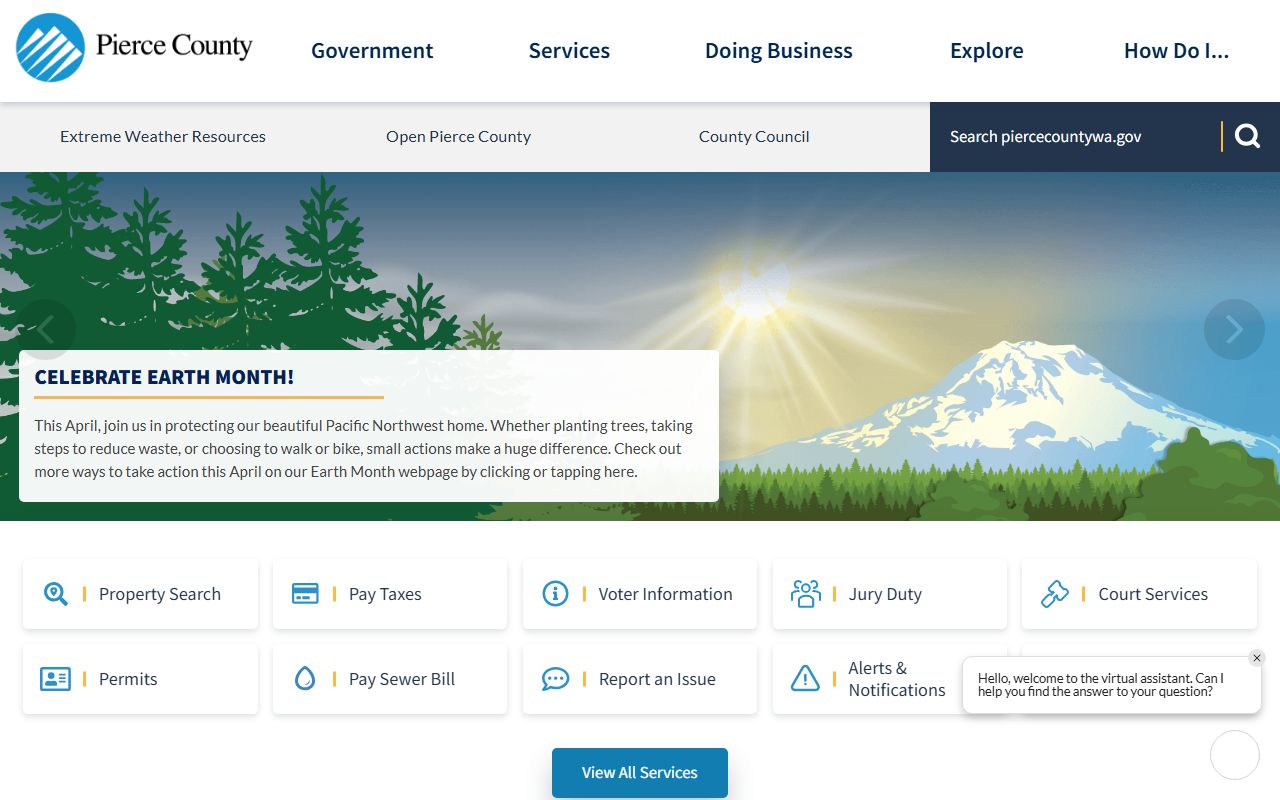 Pierce County criminal court records Superior Court website piercecountywa.gov